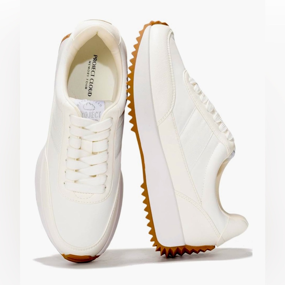 Project Cloud Womens Sneakers color cream